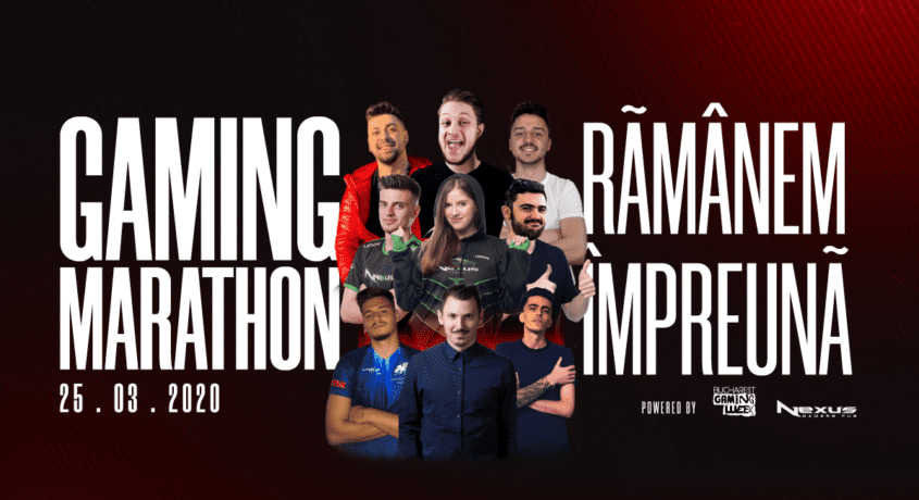 Gaming Marathon pe 25 martie 2020