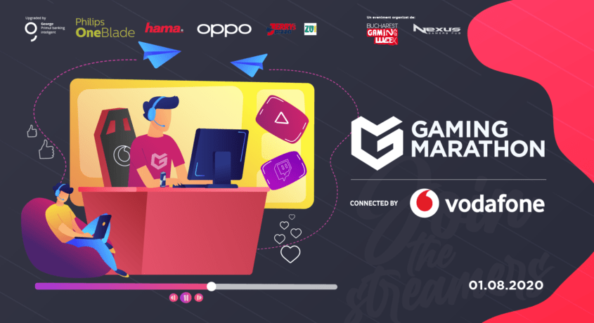 Peste 300.000 de participanți sunt așteptați la  Gaming Marathon