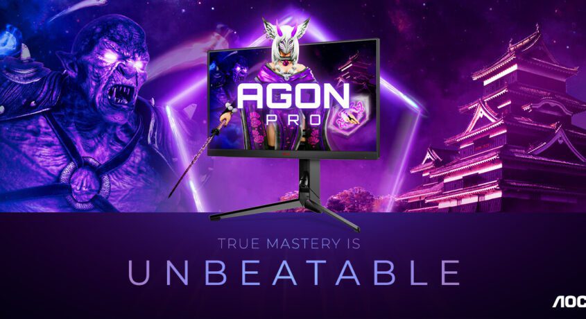 AGON by AOC lansează cel mai rapid monitor al brandului AGON PRO AG254FG cu 360 Hz și Nvidia Reflex