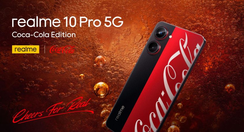 realme anunţă modelul de colecție realme 10 Pro 5G Cola-Cola Edition