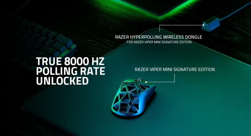 Razer Viper Mini Signature Edition va avea 8000 Hz HyperPolling