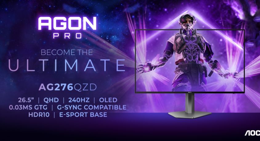 Noul monitor AGON PRO AG276QZD