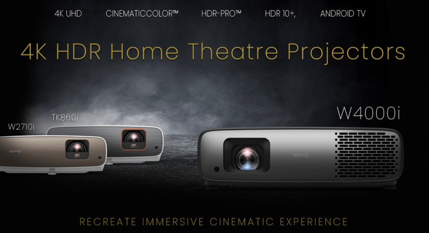 BenQ anunță noi proiectoare 4K pentru Home Cinema