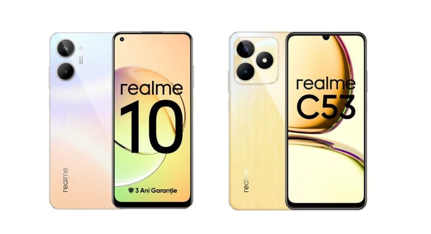 Preţuri speciale la Altex pentru realme 10 și realme C53
