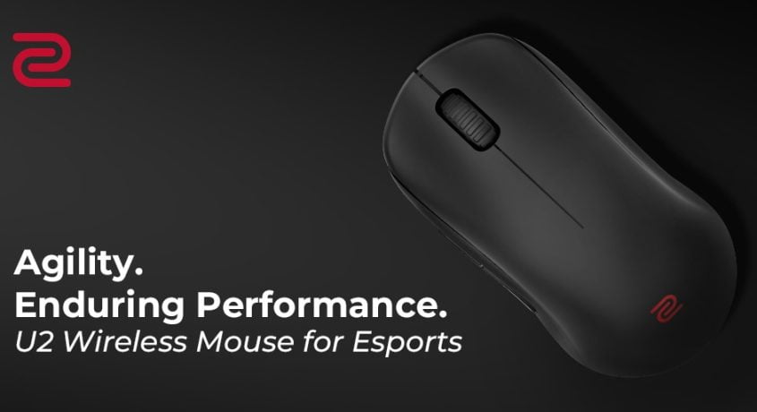 Noul mouse wireless de gaming: ZOWIE U2