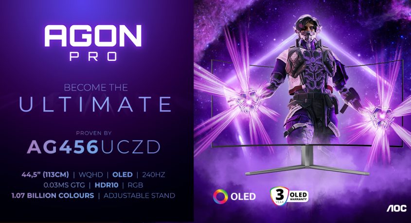 Noul OLED de la AGON PRO – AG456UCZD