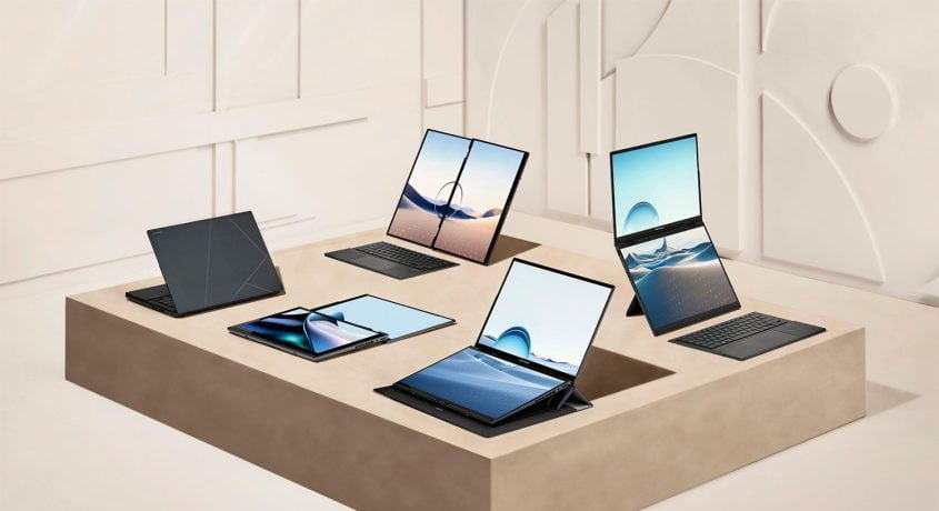 Primul laptop OLED cu două ecrane de 14, ASUS Zenbook DUO, disponibil în România