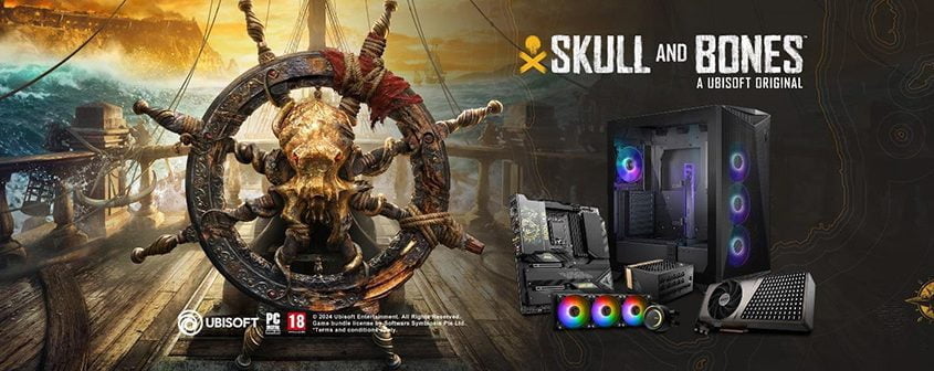 MSI și Ubisoft anunță colaborare nouă pentru Skull and Bones