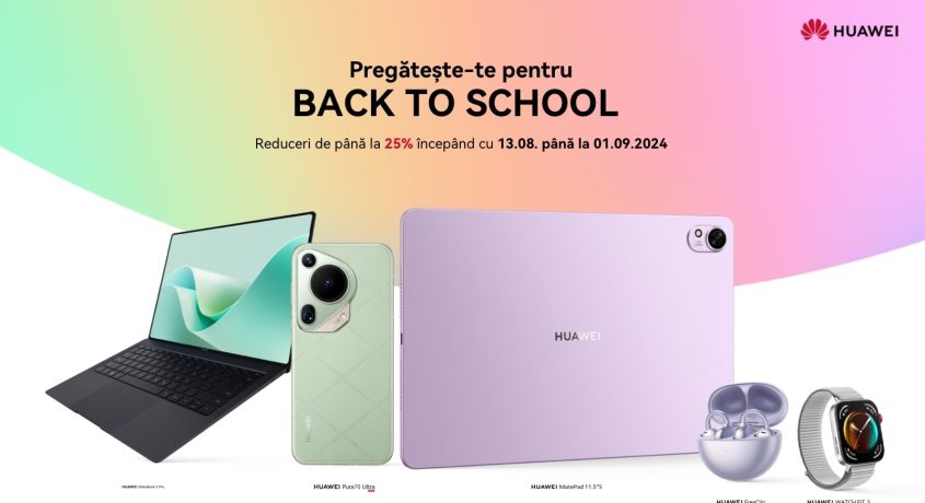 Începe HUAWEI Back To School 2024!