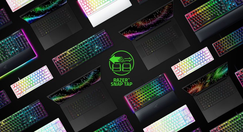 Razer Snap Tap acum disponibil pe laptopurile de gaming Razer Blade și pe mai multe tastaturi Razer
