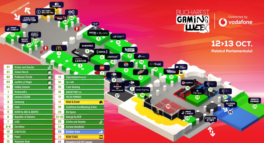 Începe Bucharest Gaming Week 2024