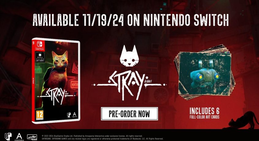 Superbul joc Stray va fi disponibil pe Nintendo Switch