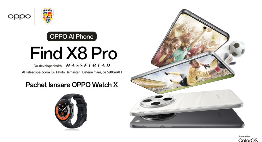 OPPO Find X8 Pro se lansează în Europa