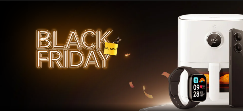 Xiaomi Black Friday: reduceri de peste 35% la smartphone-uri și 50% la dispozitive AIoT