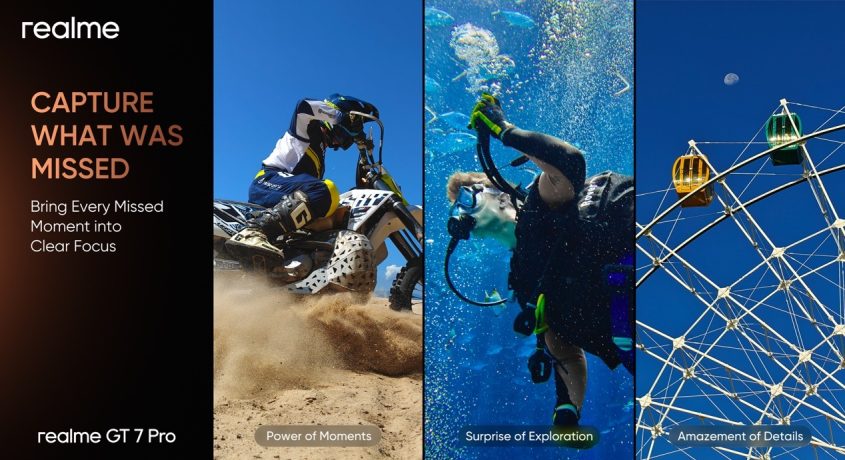 realme GT 7 Pro aduce primul mod de fotografiere subacvatică din industrie