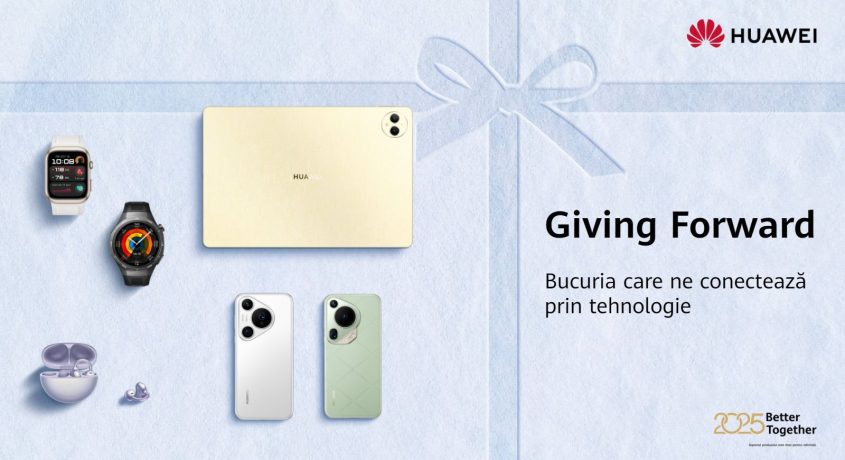 Oferte Crăciun HUAWEI Store: Giving Forward